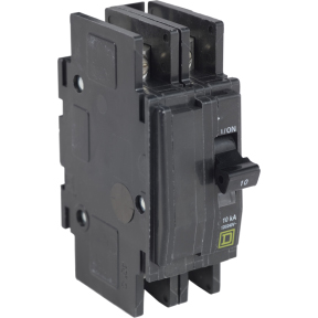 Schneider Electric Thermal Magnetic Circuit Breaker; 2-Pole; 20A; 120/240VAC; Lever; Screw Terminal; UL 489